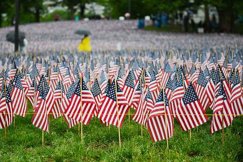 united states flag of America lot usa